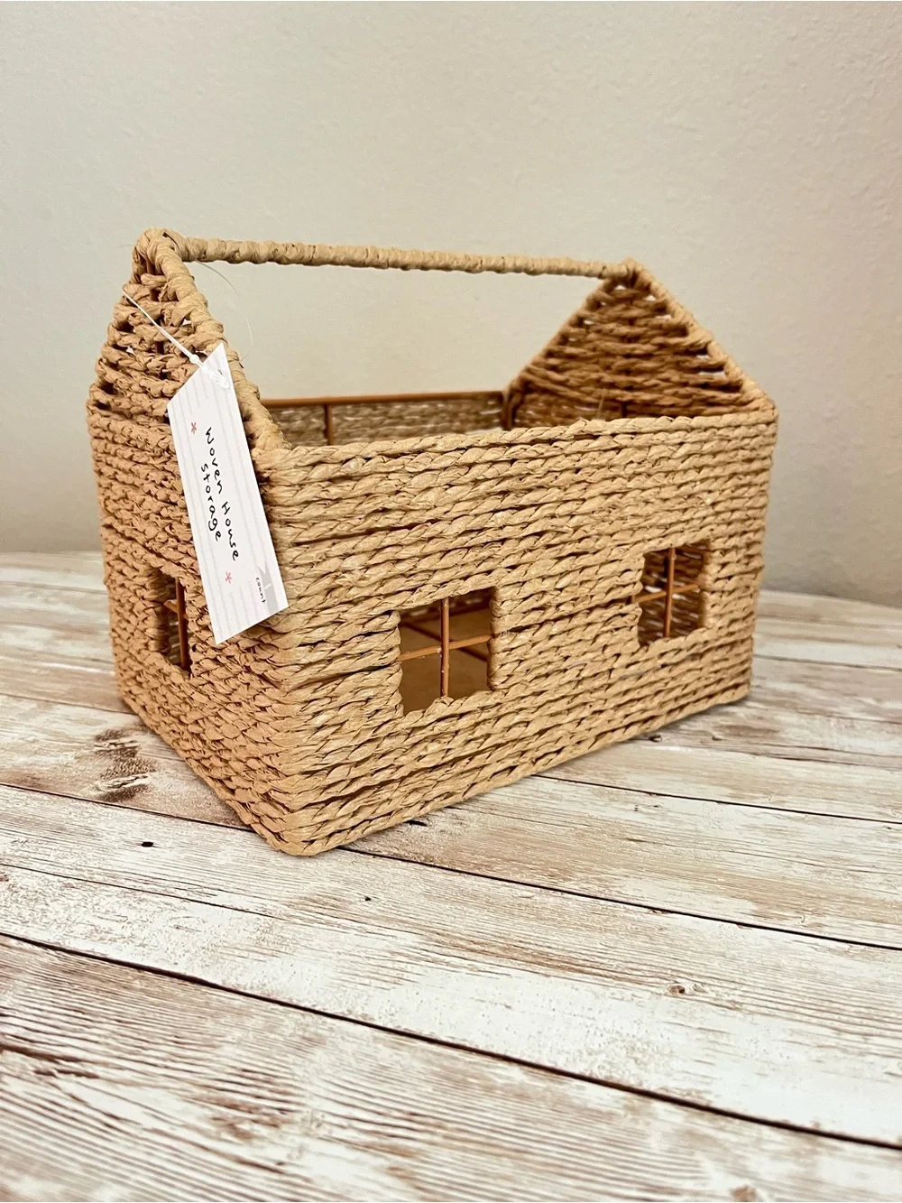 Target Bullseye Playground - Woven House Storage Open-top Viral Container Basket